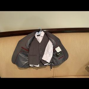 Grey 4pc suit